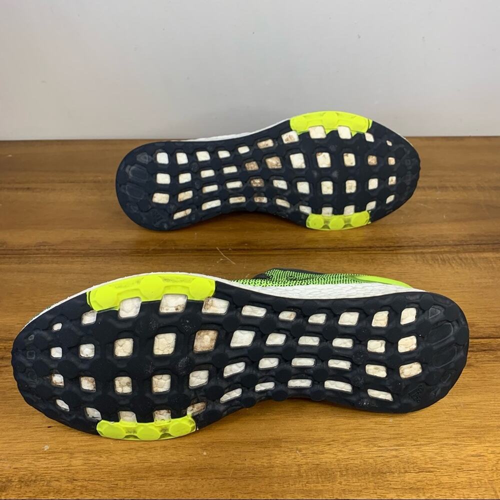 Adidas PureBoost DPR Solar Yellow Mens Running Shoe Size 10.5 - Picture 8 of 9